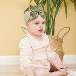 doboi 20PCS Baby Bows Baby Girl Headbands Nylon Hairbands with Ribbon Bow Handmade Elastic Baby Hair Bows Headbands for Baby Girls Newborns Infants Toddlers and Kids
