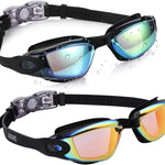 Aegend Kids Swim Goggles, Pack of 2 Swimming Goggles for Children Boys & Girls Age 3-14