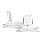 Dr. Brown's Milestones Wide-Neck Sippy Spout Bottle with 100% Silicone Handles, Easy-Grip Handles with Soft Sippy Spout, 9oz/270mL, Gray, 1-Pack, 6m+