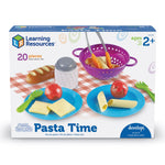 Learning Resources New Sprouts Pasta Time - 20 Pieces, Ages 2+ Pretend Play Food for Toddlers, Preschool Learning Toys, Kitchen Play Toys for Kids