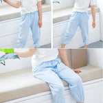 PAUBOLI Baby Long Bloomers Soft Cotton Harem Pants for Boys Girls 12M-7T (US, Age, 6 Years, 7 Years, Beige)