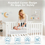 Vomiliku Crib Mattress, Dual Sided Memory Foam Baby Toddler Bed Mattress, 52" x 27.6" x 5.5" Mattresses for Baby Toddler, Fits Standard Cribs&Toddler Beds
