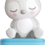 Tonies Night Light - Sleepy Penguin Audio Play Character from Sleepy Friends | Warm Glow | 140 Minutes of Beautifully Composed Melodies | Record Your Own Bedtime Stories