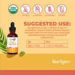 MaryRuth Organics Vitamin D3 | Vitamin K2 | Vitamin D3 K2 Drops | K2 D3 Vitamin Liquid Supplement for Toddlers | Kids Supplement for Calcium Absorption Strong Bones | Vegan | Gluten Free | 1 Fl Oz