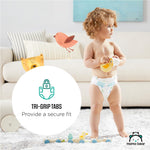 Amazon Brand - Mama Bear Gentle Touch Baby Diapers, Size 7, 20 Count, Wetness Indicator, Stretchy Waistband, Secure Fit