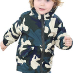 Volunboy Toddler Boys Windbreaker Casual Outerwear Kids Lightweight Zip Hooded Jacket Baby Cute Dust Coat
