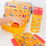 Wildkin Reusable Food Container for Kids – Airtight, Leak Resistant, Dishwasher Safe - Under Construction