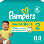Pampers Baby Diapers - Swaddlers - Size 1, 198 Count, Ultra Absorbent Disposable Infant Diaper