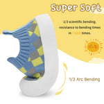 BACSAC Baby Shoes Toddler Shoes Boys Girls Infant Sock Shoes Lightweight Breathable Walking Baby Shoes 6-36 Months Blue,6-9 Months