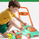 Kids Lawn Mower with Realistic Grass-Cutting Action and Sounds – No Batteries Required | Fun Outdoor Push Toy, Birthday Gift & Holiday Present for 3, 4, 5, 6, 7, 8 Year Old Boys and Girls (Green)