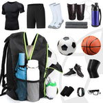 YOREPEK Soccer Backpack, Lightweight Water Resistant Sport Equipment Bag with Ball Compartment for Basketball, Volleyball, Football, Training and Match