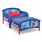 Delta Children Plastic Toddler Bed, Spidey and His Amazing Friends