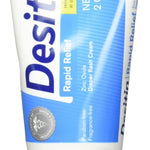 Desitin Rapid Relief Creamy Zinc Oxide Diaper Rash Cream (Pack of 2)