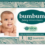 Bum~Bum Luxury Diapers, Size 1, 82 Count, Fragrance-Free