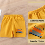 BYONEME Baby Boy Shorts Cotton Toddler boy Shorts Little Kids Dinosaur Summer Clothes 9-12Months
