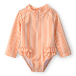 Carter's Girl 1-Piece Rashguard, Orange, 6M