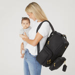 Huggies Sunshine Pack Diaper Backpack, Dark Grey Heather, One Size