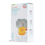 Munchkin® Arm & Hammer Diaper Pail Snap, Seal & Toss™ Refill Bags, Holds up to 180 Newborn Diapers, 6 Pack