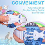 Onory Toddler Swim Vest Kids Adjustable Strap Swimming Jacket Pool Floaties Learn Swimming Training, Cute Cartoon Swim Training Equipment Swim Aid for 20-50 lbs Boys and Girls