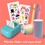 Hello Blink - Sticker Maker - Refill Pack with 80 Glitter Stickers - Children Ages 8+