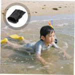 GALPADA 1 Pair Kids Swim Flippers: Adjustable Fins for Children Comfortable for Swimming Training and Diving Size 25-30 Floating Fins