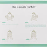 BlueMello Baby Shark Swaddle Blanket | Ultra-Soft Wearable Essential for Infants 0-6 Months | Adorable Shark Receiving Swaddling Wrap for Newborn Boy | Perfect Baby Girl Shower Gift for Baby Registry