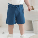 Resinta 6 Packs Unisex Baby Toddler Shorts Baby Cotton Solid Shorts with Drawstring Baby Breathable Soft Summer Clothes