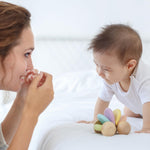 PlanToys® Wooden Baby Push Toy Car | Montessori Toy for Infants | Wooden Baby Toy with Flexible Body | Sensory & Motor Skill Development Toy for 6+ Months