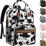 Diaper Bag Backpack for Women Large Capacity with Insulated Pockets Multifunctional Diaper Bags For Baby Girl Boy Waterproof Baby Bags For Mama Maternity Travel Bag Black
