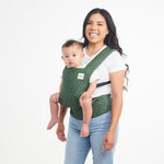 Baby Tula Explore Carriers - Breathable Baby Carrier Newborn to Toddler - Adjustable Toddler Carrier - Multiple Ergonomic Positions Front and Back - Ergonomic Fit for 7-45 lb - Cotton, Seedling