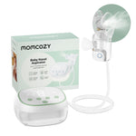 Momcozy BreezyClear Pro™ Nasal Aspirator for Baby, Hospital-Grade 75 kPa Nose Sucker with 9 Adjustable Suction Levels, Electric Nose Cleaner for Toddler, Light & Music Soothing
