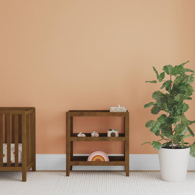 Carter's by Davinci Colby Changing Table in Walnut, GREENGUARD Gold Certified