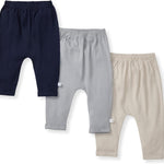 Burt's Bees Baby Knit Jogger Pants, Baby Sweatpants, 100% Organic Cotton Infant Bottoms