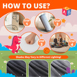 Fvkind 16pcs Modular Kids Play Couch, Kids Couch Building Fort for Playroom and Bedroom, Toddler Modular Play Sofa, Convertible Foam Sofa for Boys and Girls, Grey