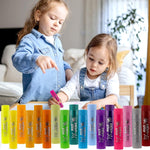 TBC The Best Crafts Paint Sticks,36 Classic Colors, Washable Paint, Non-Toxic, Tempera Paint Sticks for Kids and Students
