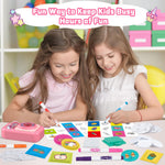 Sticker Maker for Kids - Make Your Own 60 Stickers with DIY Puffy Sticker Kit - Create a 3D Sticker Machine Arts and Crafts for Kids Ages 6-12 - Fun Craft Kits & Gifts for Girls Boys Year Old