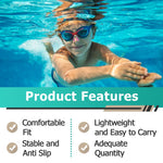 28 Pcs Swimming Nose Clip for Kids Age 7+ and Adults, 7 Colors