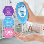 MED PRIDE Premium 100% Talc Free Baby Powder - Pure Cornstarch Absorbent Baby Powder for Odor & Moisture Protection- Paraben-Free Soothing Dusting Powder for Diaper Rash, Chaffing - Original 13oz