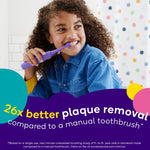 Burst Kids & Toddlers Electric Toothbrush (Blue) | Soft Bristles