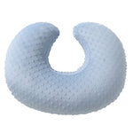 Baby Nursing Pillow Cover, Nursing Pillow Slipcovers for Breastfeeding Moms, Ultra-Soft Fit Standard Infant Nursing Pillows for Infant Newborn Baby Boy Girl (Blue)