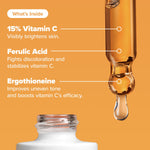 Paula's Choice BOOST C15 Super Booster, 15% Vitamin C Serum for Face, Face Serum with Vitamin E & Ferulic Acid for Discoloration & Glow, Fragrance-Free, 0.67 Fl Oz