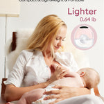 BaeMee Hands Free Breast Pump, Wearable Breastfeeding Pump with 4 Mode & 9 Level, Strong Suction, Painless, Anti-Backflow, BPA Free, Portable Electric Breast Pumps with 17/19/21/24MM Flanges