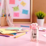 Cute Cat Paw Pencil Sharpener Kawaii School Supplies Student Prize Kids Gift Kawaii Pencil Sharpener Supplies for Kids Girls Cat Lovers Office School Home Pencil Sharpeners