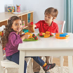 Learning Resources New Sprouts Waffle Time - Breakfast Pretend Play Food Kitchen Toys, Montessori Educational Game, Fine Motor Skills, Gifts for Boys and Girls