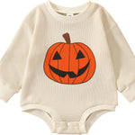 Baby Girl Boy Crewneck Sweatshirt Long Sleeve Romper Oversized Sweater Bodyusuit Pullover Tops Clothes