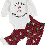 St Patricks Day Baby Girl Outfit Newborn Ribbed Shamrock Onesie Flare Pants Set Romper Bell Bottoms Spring Clothes