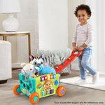 VTech Sort and Discover Activity Wagon for Toddlers, Red