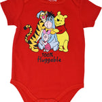 Disney Winnie the Pooh Infant Baby Boys 5 Pack Bodysuits 12 Months