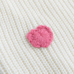 Simplee kids Baby Sweater Cardigan Jacquard Cable-Knit Spring Coat Long Sleeve Cardigan for Baby Girl 6-9 Months