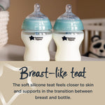Tommee Tippee Advanced Anti-Colic Baby Bottle Nipples, Breast-Like, Soft Silicone, Fast Flow, 6 Months+, Pack of 6